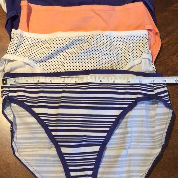 NEW AMAZON ESSENTIALS MEDIUM HI CUT BRIEF PANTIES  6 PANTIES IN SET - Picture 4 of 6